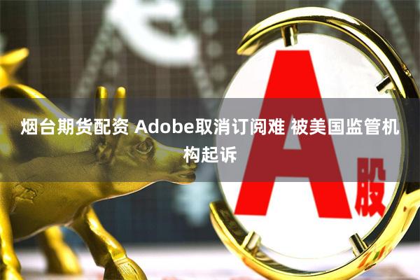 烟台期货配资 Adobe取消订阅难 被美国监管机构起诉