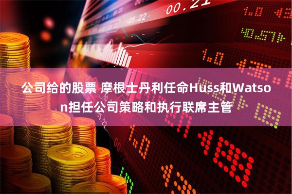 公司给的股票 摩根士丹利任命Huss和Watson担任公司策略和执行联席主管