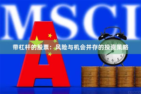 带杠杆的股票：风险与机会并存的投资策略